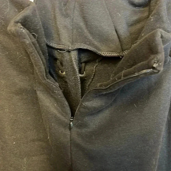 Women's pre-worn Lover's and friends size small sweat pants black lace up front - Picture 5 of 11